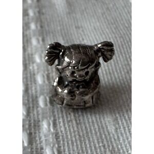 Authentic Chamilia Sterling Silver‎ Little Girl Charm Bead